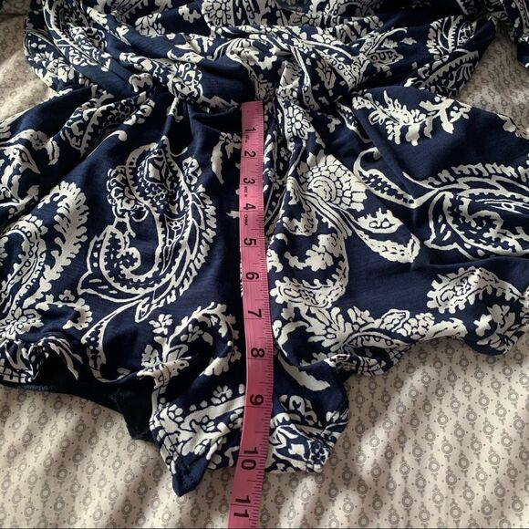 Nordstrom Vintage Havana Stretchy Paisley Romper - Picture 13 of 16